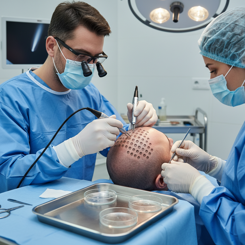 Hair transplant surgical procedure